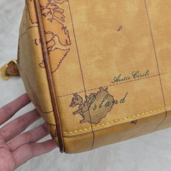 Alviero Geo Classic Boston Bag - Picture 12 of 16